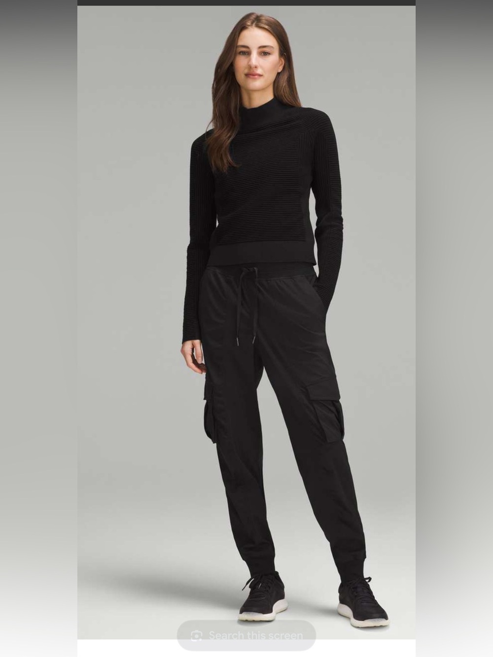 Lululemon Dance Studio Relaxed-Fit
Mid-Rise Cargo Joggers, black, NWOT, small